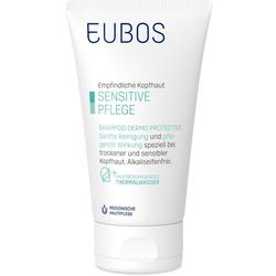 Tube mit Shampoo für empfindliche Kopfhaut, geeignet für sensible Pflege.